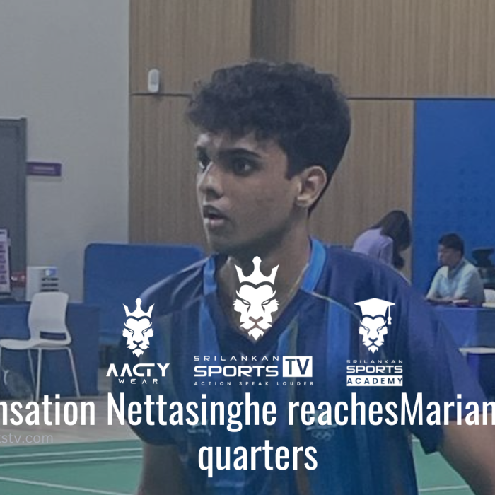 Shuttle sensation Nettasinghe reachesMarianas Open pre quarters