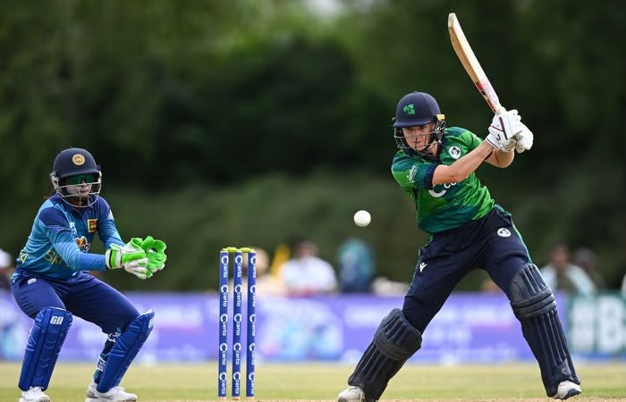 Ireland defeat Sri Lanka by 15 runs despite Harshitha’s ton