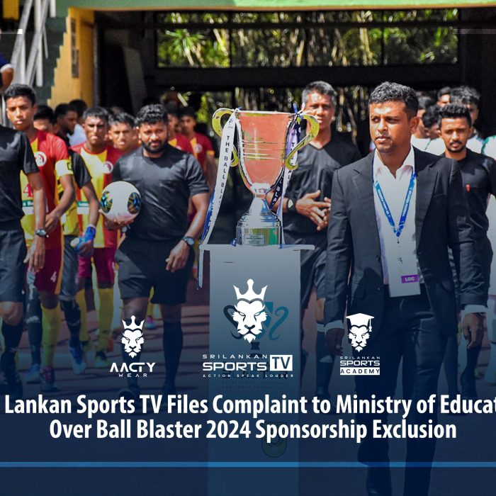 Sri Lankan Sports TV Files Complaint to Ministry of Education Over Ball Blaster 2024 Sponsorship Exclusion